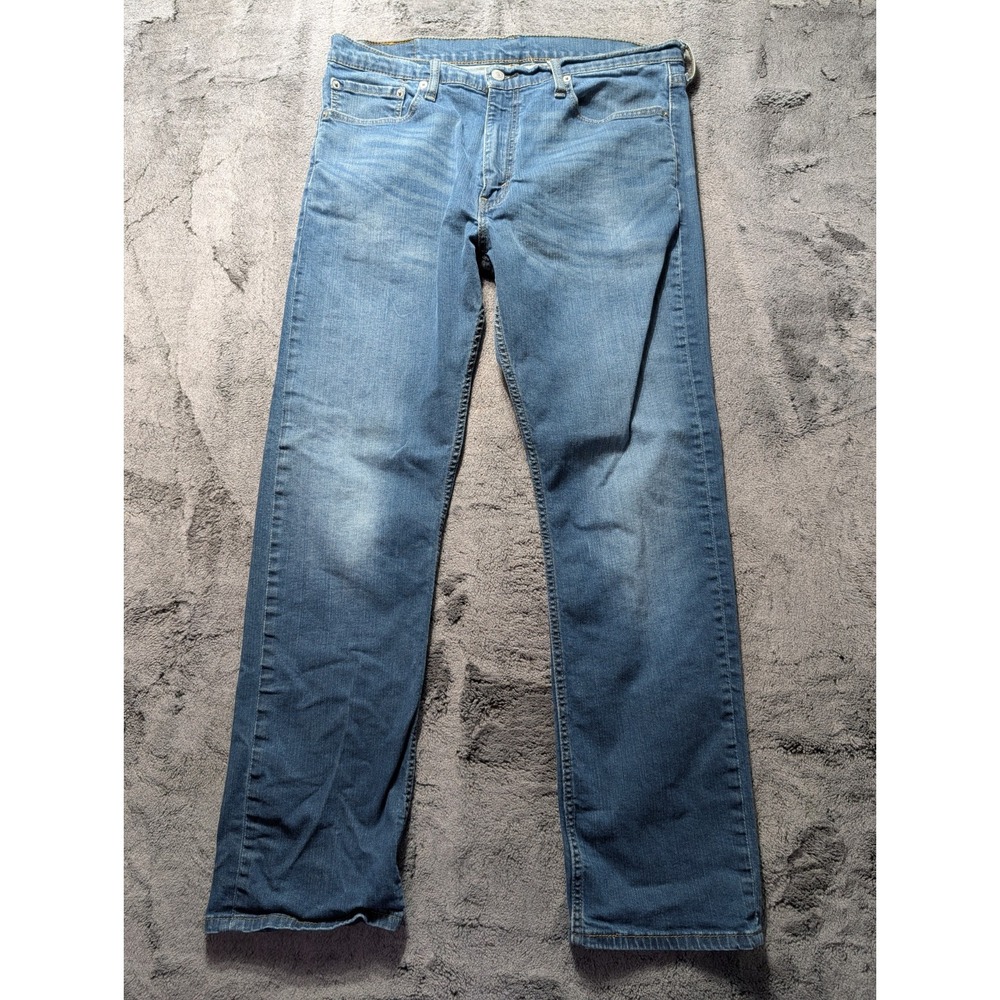 Levi's 513 Slim Straight Leg Jeans Men's Size 36x32 Medium Wash